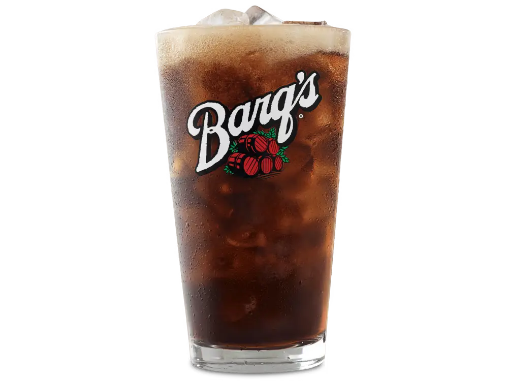 Barq's Root Beer®, a bold and full-bodied classic root beer.