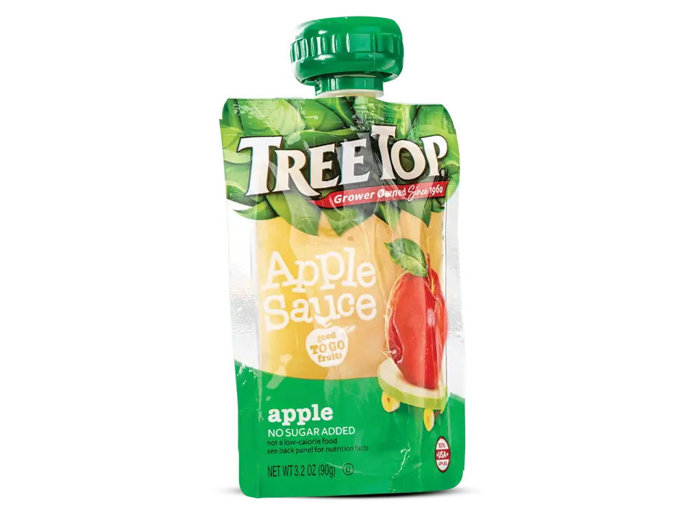 Tree Top Applesauce, a healthy and delicious 100% apple snack